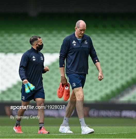 Leinster Rugby Captains Run Leinster Rugby Captains Run