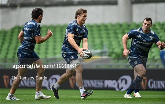 Leinster Rugby Captains Run Leinster Rugby Captains Run
