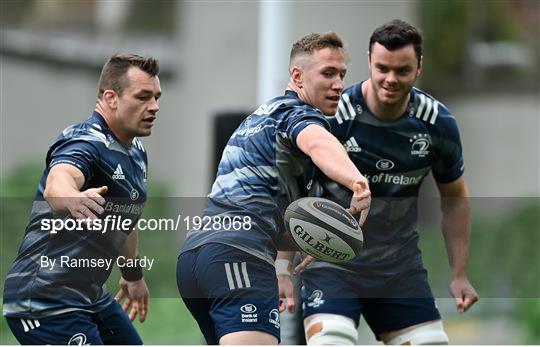 Leinster Rugby Captains Run Leinster Rugby Captains Run