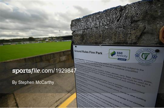 Finn Harps v Derry City - SSE Airtricity League Premier Division Finn Harps v Derry City - SSE Airtricity League Premier Division