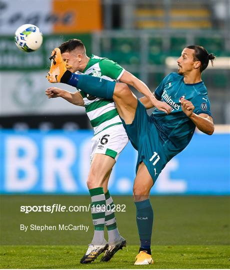 Shamrock Rovers v AC Milan - UEFA Europa League Second Qualifying Round Shamrock Rovers v AC Milan - UEFA Europa League Second Qualifying Round