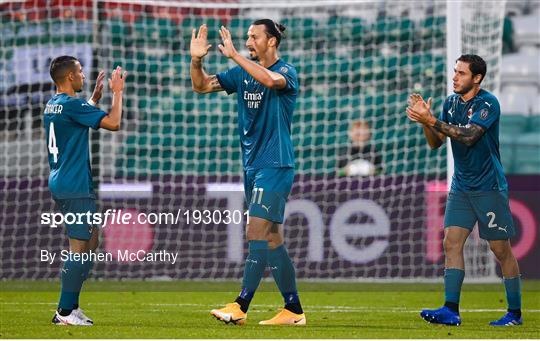 Shamrock Rovers v AC Milan - UEFA Europa League Second Qualifying Round Shamrock Rovers v AC Milan - UEFA Europa League Second Qualifying Round