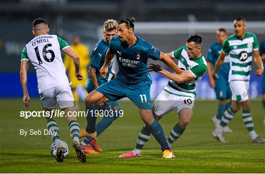 Shamrock Rovers v AC Milan - UEFA Europa League Second Qualifying Round Shamrock Rovers v AC Milan - UEFA Europa League Second Qualifying Round