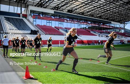 Republic of Ireland Women Training Session Republic of Ireland Women Training Session