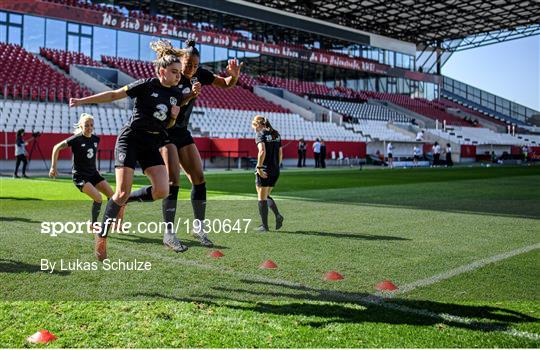 Republic of Ireland Women Training Session Republic of Ireland Women Training Session