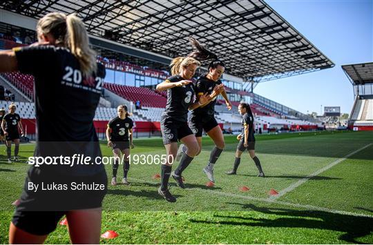 Republic of Ireland Women Training Session Republic of Ireland Women Training Session