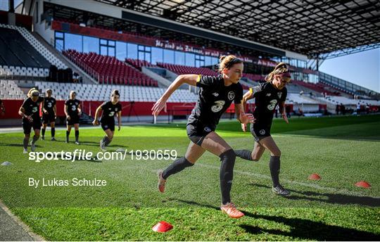 Republic of Ireland Women Training Session Republic of Ireland Women Training Session
