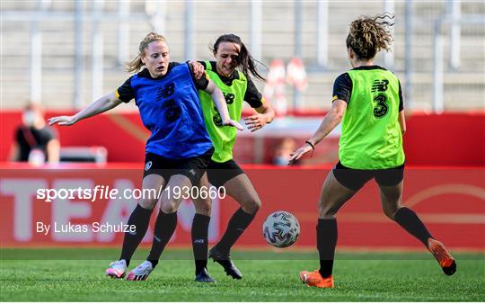 Republic of Ireland Women Training Session Republic of Ireland Women Training Session