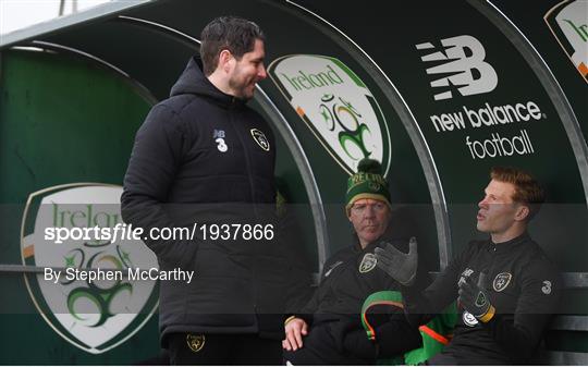 Republic of Ireland Training Session & Press Conference Republic of Ireland Training Session & Press Conference