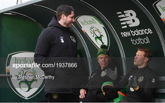 Republic of Ireland Training Session & Press Conference