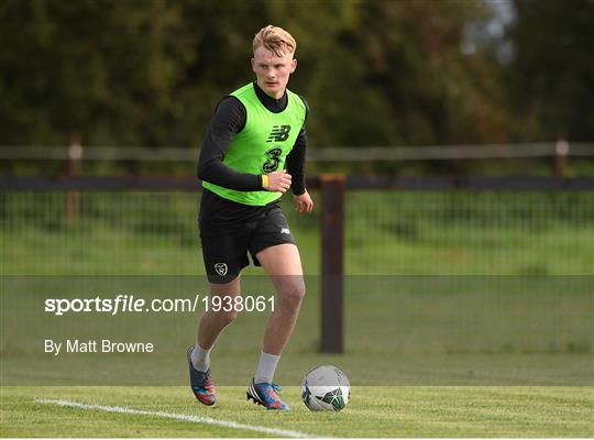 Republic of Ireland U21's Training Session