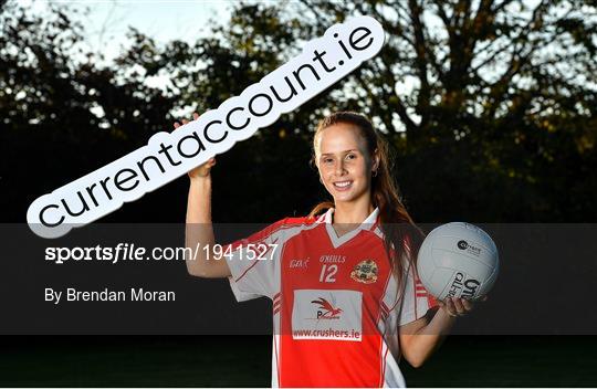 Galway star Olivia Divilly marks announcement of Currentaccount.ie as new sponsors of All-Ireland Ladies Club Football Championships Galway star Olivia Divilly marks announcement of Currentaccount.ie as new sponsors of All-Ireland Ladies Club Football Championships