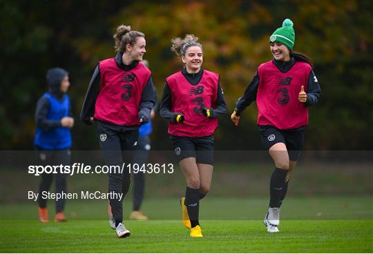 Republic of Ireland Women Features & Training Session