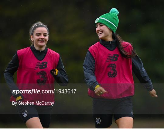 Republic of Ireland Women Features & Training Session