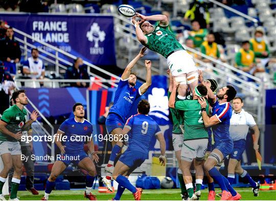 France v Ireland - Guinness Six Nations Rugby Championship France v Ireland - Guinness Six Nations Rugby Championship