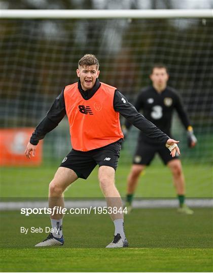 Republic of Ireland U21 Training Session Republic of Ireland U21 Training Session