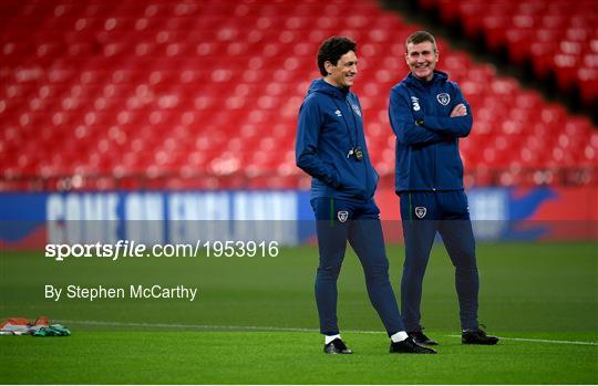 Republic of Ireland Training Session Republic of Ireland Training Session