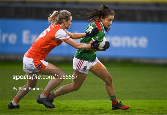 Armagh v Mayo - TG4 All-Ireland Senior Ladies Football Championship Round 3 Armagh v Mayo - TG4 All-Ireland Senior Ladies Football Championship Round 3