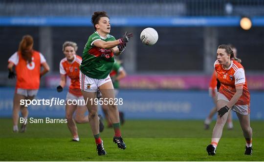 Armagh v Mayo - TG4 All-Ireland Senior Ladies Football Championship Round 3 Armagh v Mayo - TG4 All-Ireland Senior Ladies Football Championship Round 3