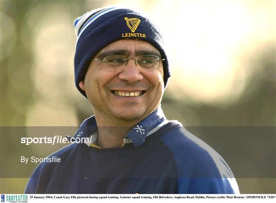 Leinster rugby training