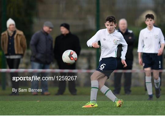 Republic of Ireland U15 v Republic of Ireland U16 - Friendly Match