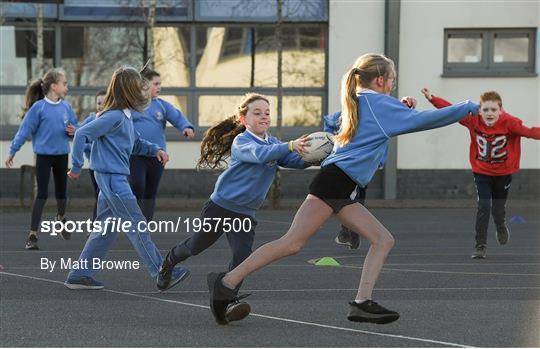 Leinster Rugby School Kids Training Session Leinster Rugby School Kids Training Session