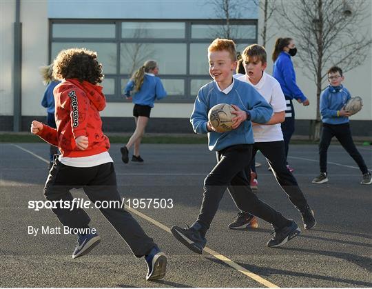 Leinster Rugby School Kids Training Session Leinster Rugby School Kids Training Session
