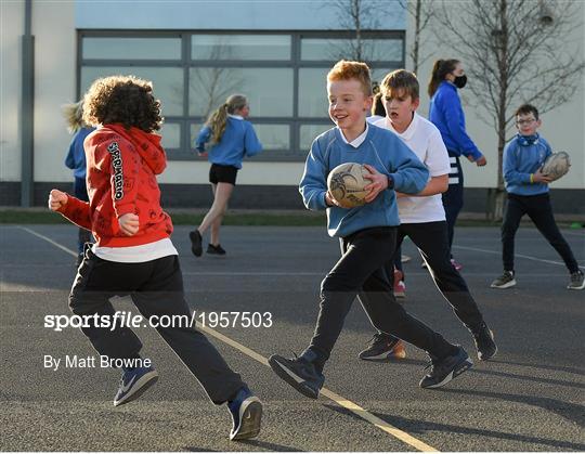 Leinster Rugby School Kids Training Session