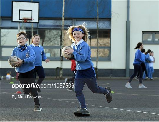 Leinster Rugby School Kids Training Session Leinster Rugby School Kids Training Session