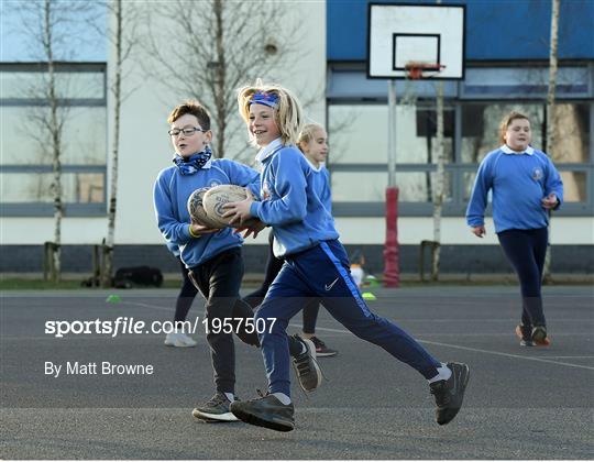 Leinster Rugby School Kids Training Session Leinster Rugby School Kids Training Session