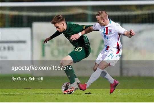 Luxembourg v Republic of Ireland - UEFA European U21 Championship Qualifier Luxembourg v Republic of Ireland - UEFA European U21 Championship Qualifier