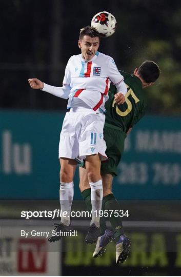 Luxembourg v Republic of Ireland - UEFA European U21 Championship Qualifier Luxembourg v Republic of Ireland - UEFA European U21 Championship Qualifier