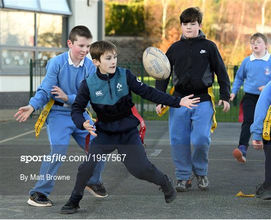 Leinster Rugby School Kids Training Session