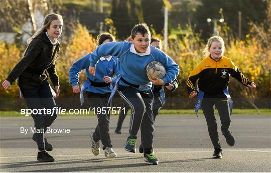 Leinster Rugby School Kids Training Session