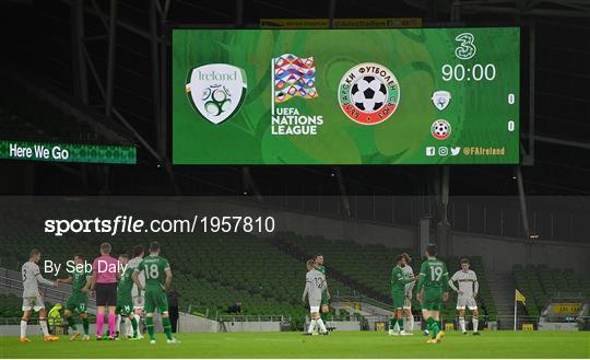 Republic of Ireland v Bulgaria - UEFA Nations League B Republic of Ireland v Bulgaria - UEFA Nations League B