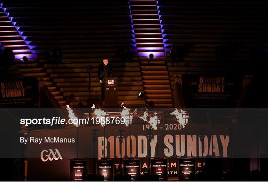 Bloody Sunday Commemoration 2020 - The GAA Remembers Bloody Sunday Commemoration 2020 - The GAA Remembers