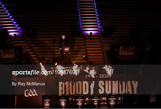 Bloody Sunday Commemoration 2020 - The GAA Remembers