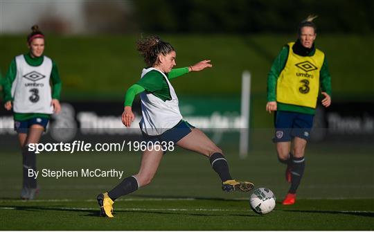 Republic of Ireland Women Training Session Republic of Ireland Women Training Session