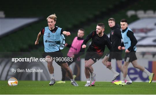 Dundalk Press Conference & Training Session