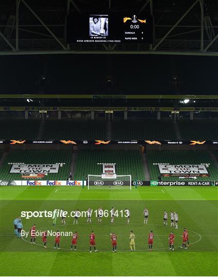 Dundalk v SK Rapid Wien - UEFA Europa League Group B Dundalk v SK Rapid Wien - UEFA Europa League Group B