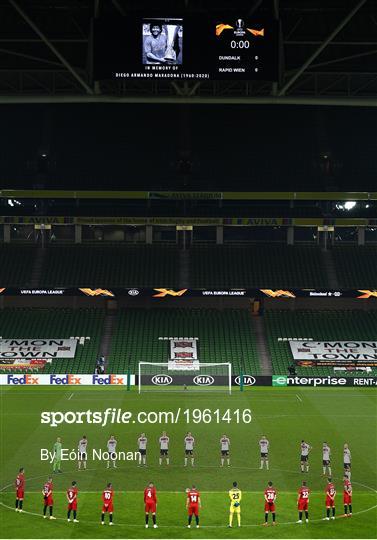Dundalk v SK Rapid Wien - UEFA Europa League Group B Dundalk v SK Rapid Wien - UEFA Europa League Group B
