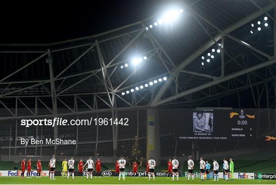 Dundalk v SK Rapid Wien - UEFA Europa League Group B Dundalk v SK Rapid Wien - UEFA Europa League Group B