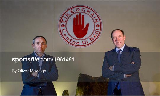 Tyrone introduce new joint-managers Feargal Logan and Brian Dooher