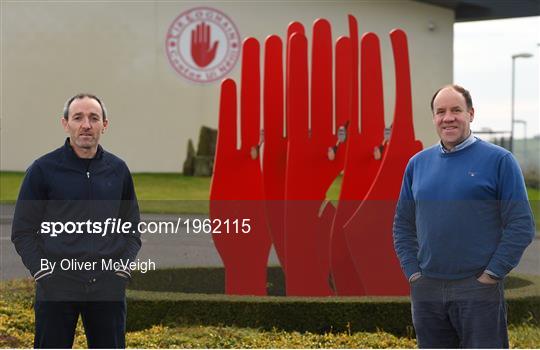 Tyrone introduce new joint-managers Feargal Logan and Brian Dooher Tyrone introduce new joint-managers Feargal Logan and Brian Dooher