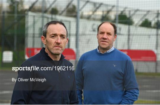 Tyrone introduce new joint-managers Feargal Logan and Brian Dooher Tyrone introduce new joint-managers Feargal Logan and Brian Dooher