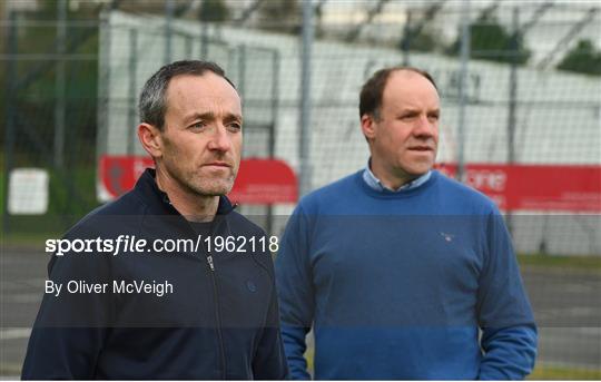 Tyrone introduce new joint-managers Feargal Logan and Brian Dooher