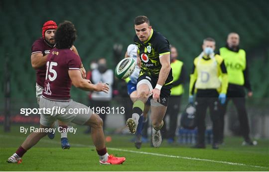 Ireland v Georgia - Autumn Nations Cup Ireland v Georgia - Autumn Nations Cup