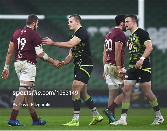 Ireland v Georgia - Autumn Nations Cup Ireland v Georgia - Autumn Nations Cup