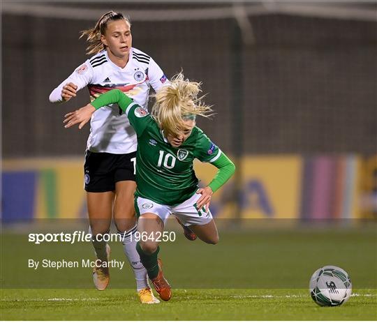 Republic of Ireland v Germany - UEFA Women's EURO 2022 Qualifier Republic of Ireland v Germany - UEFA Women's EURO 2022 Qualifier