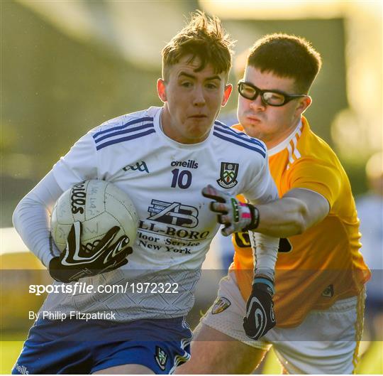 Antrim v Monaghan - Electric Ireland Ulster Minor Football Championship Quarter Final Antrim v Monaghan - Electric Ireland Ulster Minor Football Championship Quarter Final